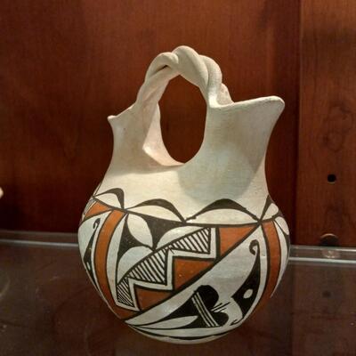 Acoma Pueblo Wedding Vase Pottery