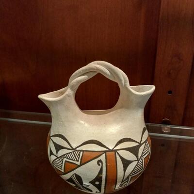 Acoma Pueblo Wedding Vase Pottery