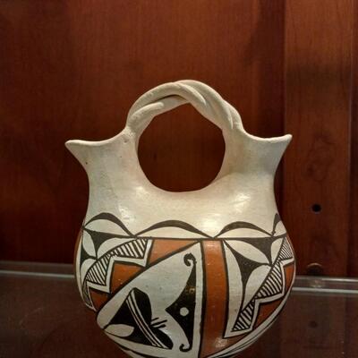 Acoma Pueblo Wedding Vase Pottery