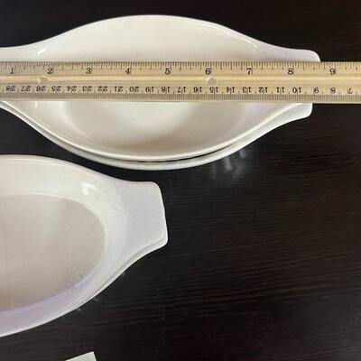 Au Gratin Dish Floral Pattern Japan Oven Safe Microwave Safe
