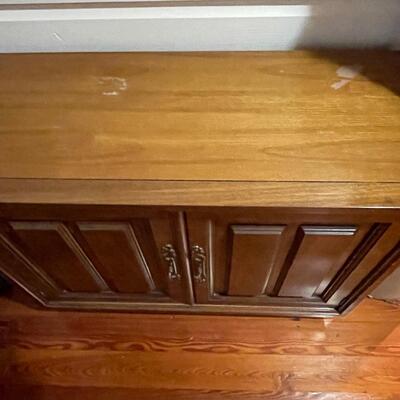 Vintage Walnut Credenza