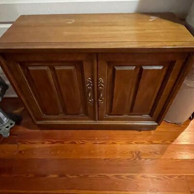 Vintage Walnut Credenza