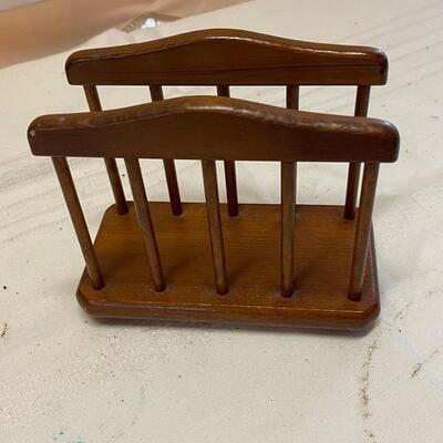 Variety of Vintage Wood Pieces Lot - 7 Pieces