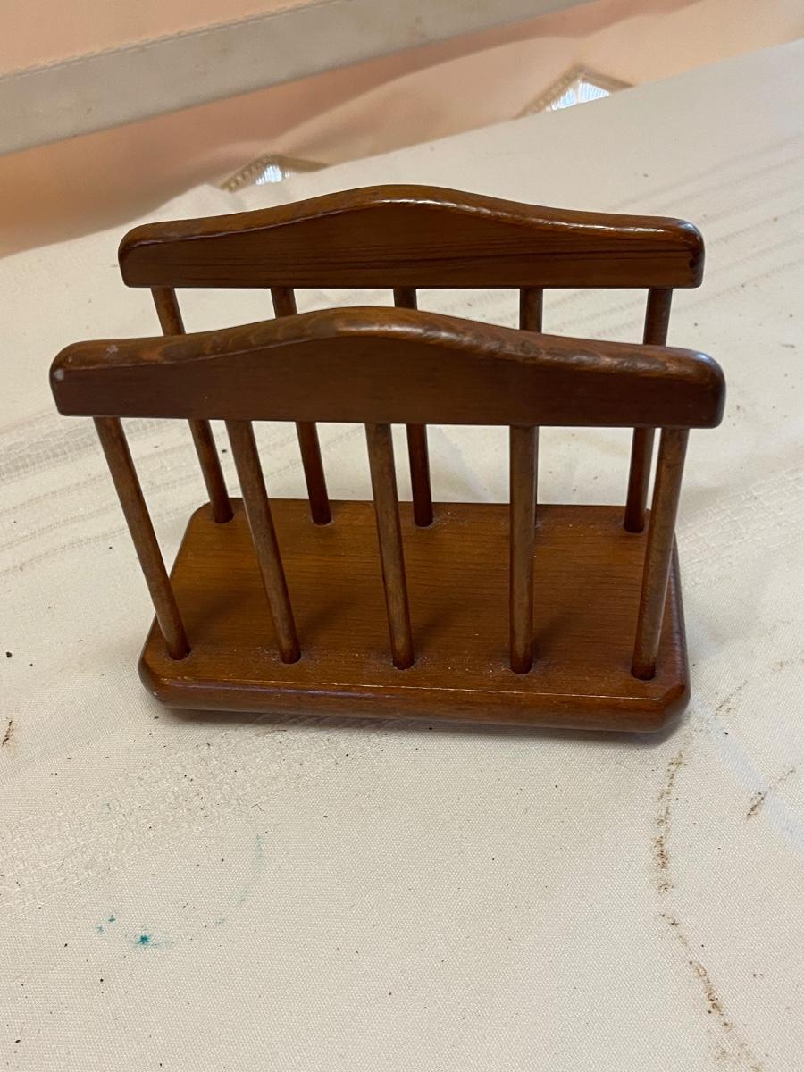 Variety of Vintage Wood Pieces Lot 7 Pieces