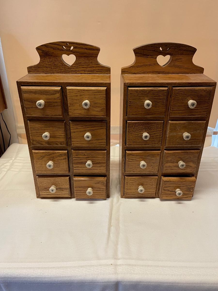 Variety of Vintage Wood Pieces Lot 7 Pieces