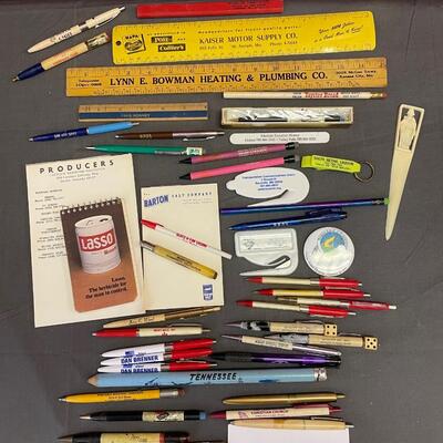 Holton memorabilia pens and pencils