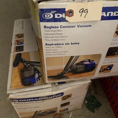 Canister Vacuum Lot 
