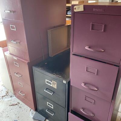 Office File Cabinet Lot