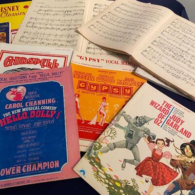 Vintage Sheet Music Lot