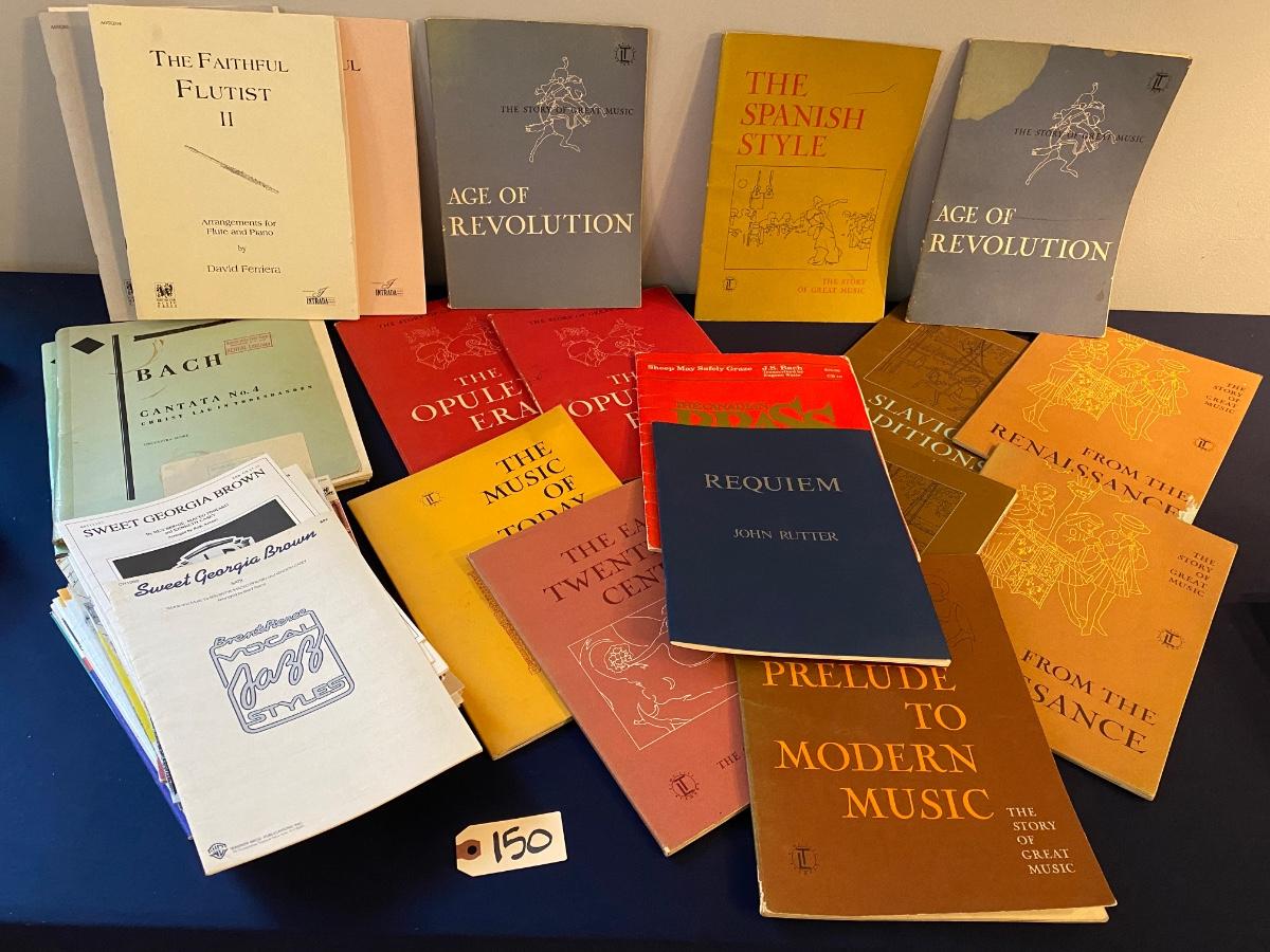 Vintage Sheet Music Lot