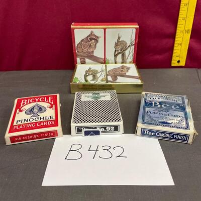 Playing cards assortment