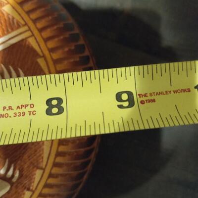 Vintage Acoma-Laguna Pueblo Pottery w/Bear & Tracks Design by JR Diane Aragon