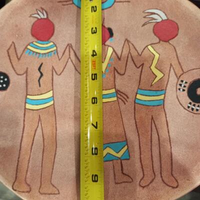 Vintage Mudhead Pottery Plate by Sherwood