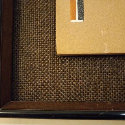 Vintage Navajo Sandpainting Frogs