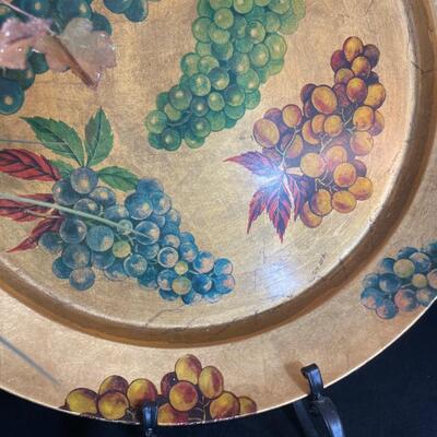 Lot 9. Large Platter and Vase