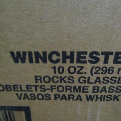 Libbey (15457) Winchester  10 Ounce Rocks Glasses- Approx 12 Dozen (#106)