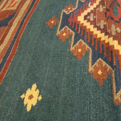 Navajo Fringe Wool Rug