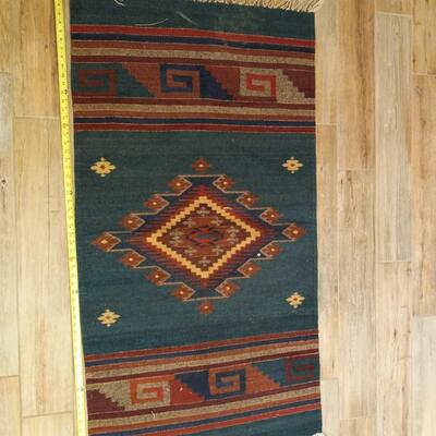 Navajo Fringe Wool Rug