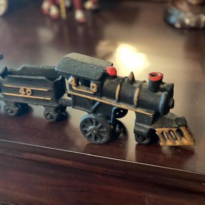 Vintage Cast Iron Steam Engine