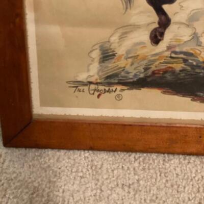 Till Goodan Old Steamboat Print - 12" x 14"