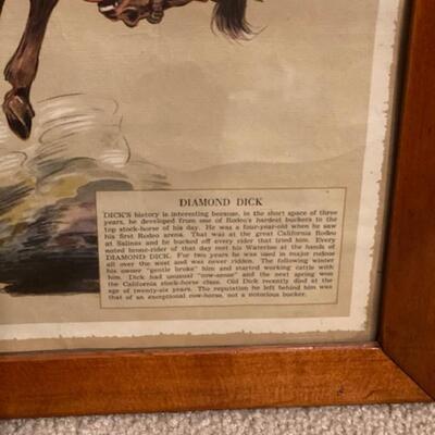 Till Goodan Diamond Dick Print - 12" x 14"