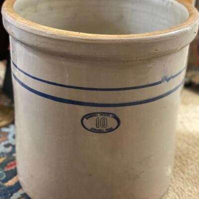 #10 Marshall Pottery Crock