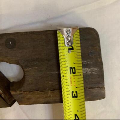Antique Signed Carpenterâ€™s Wood ðŸªµ Plane Planer