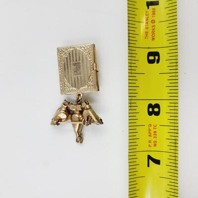 BEAUTIFUL VINTAGE "WIFE" LOCKET - BROOCH
