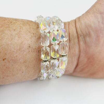 CRYSTAL WIRE STRETCH BRACELET