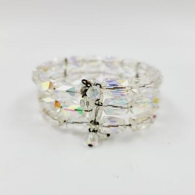 CRYSTAL WIRE STRETCH BRACELET