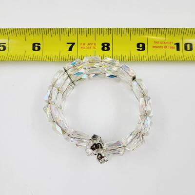 CRYSTAL WIRE STRETCH BRACELET