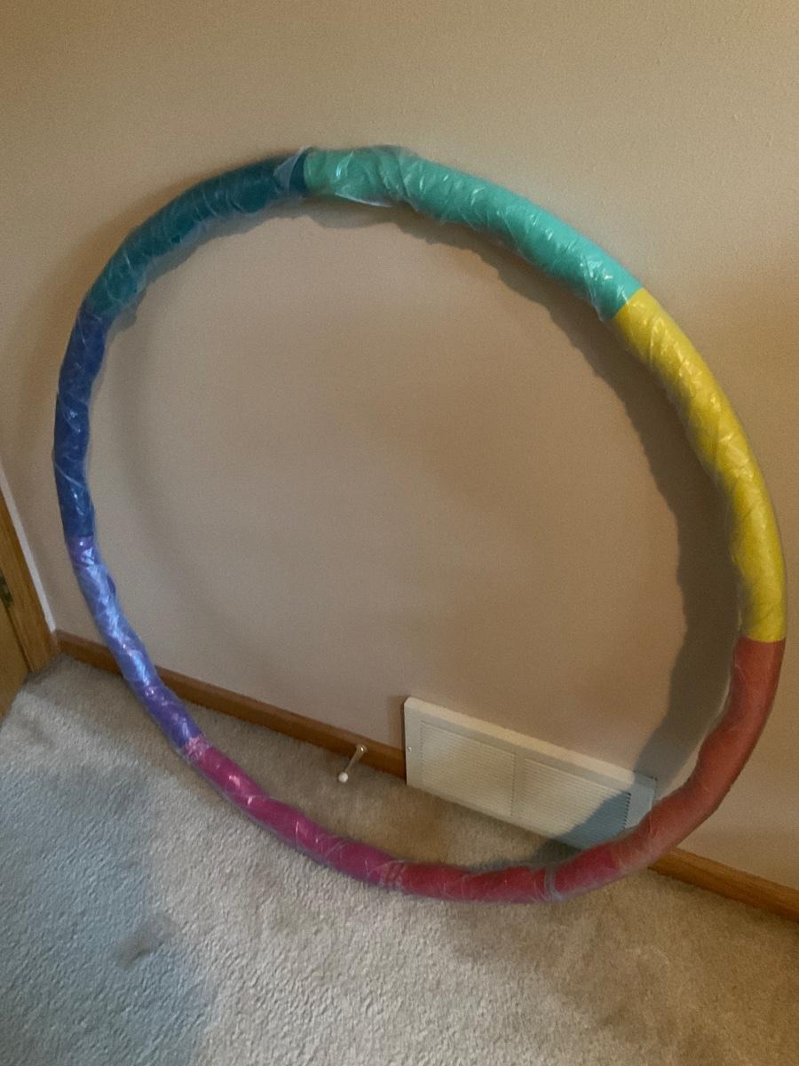 Weighted hula hoop