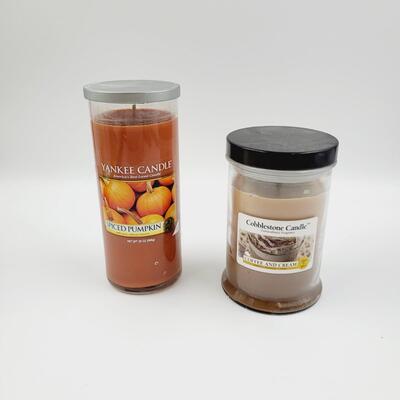 NEW YANKEE & COBBLESTONE CANDLE BUNDLE
