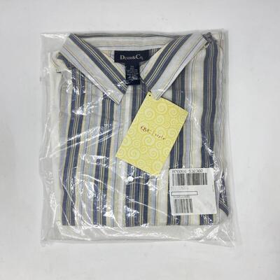 NWT - DENIM & CO. - WOMENâ€™S BUTTON UP & TANK TOP SET - SIZE 3X