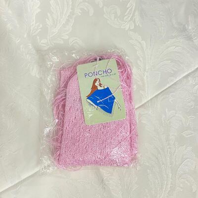 NWT - WOMENâ€™S PONCHO - PINK
