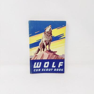 VINTAGE 1965 WOLF CUB SCOUT BOOK