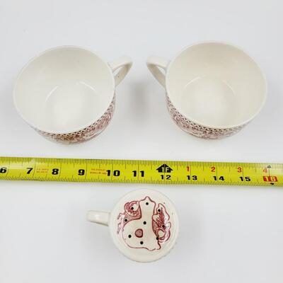 VINTAGE MEMORY LANE CUP SET