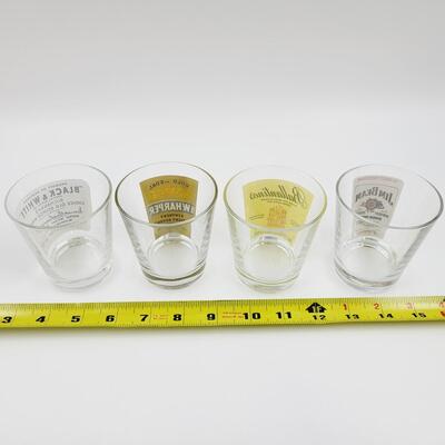 BRAND NAME LIQUIOR COLLECTABLE GLASSES