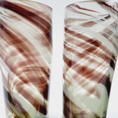 BEAUTIFUL HAND BLOWN GLASS CUP COLLECTION