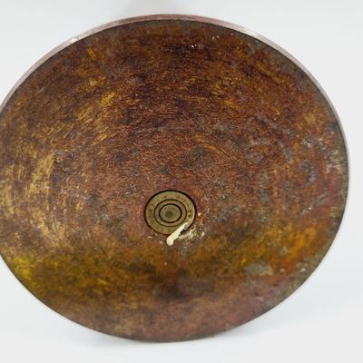 VINTAGE LARGE AMMO METAL BASE (MAYBE MISSLE?)