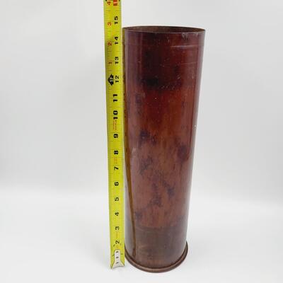 VINTAGE LARGE AMMO METAL BASE (MAYBE MISSLE?)