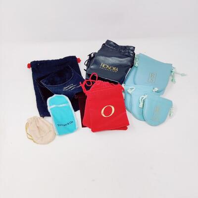 VARIETY JEWELRY BRANDS DRAWSTRING POUCHES BUNDLE