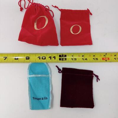 VARIETY JEWELRY BRANDS DRAWSTRING POUCHES BUNDLE
