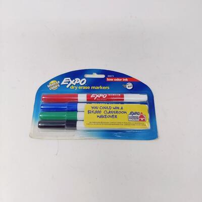 EXPO FINE POINT DRY ERASE MARKERS