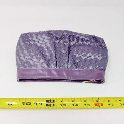 TARTE PURPLE MAKEUP BAG