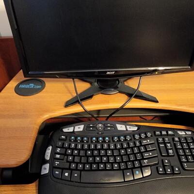 Veridesk desk monitor desk topper