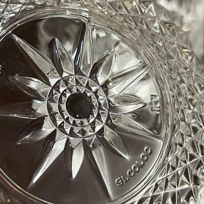 Dessert Bowl Carved Glass