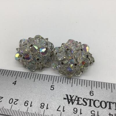 Beautiful Crystal Beaded Earrings