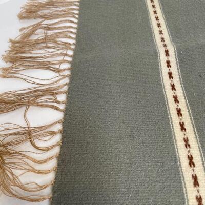 Handmade Rug with fringe