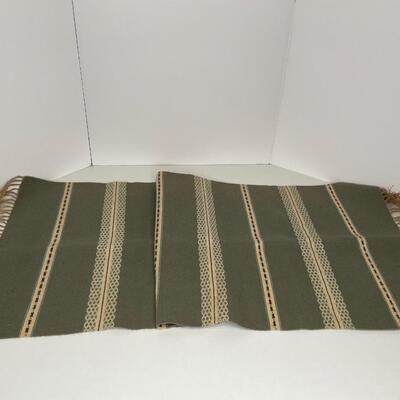 Handmade Rug with fringe